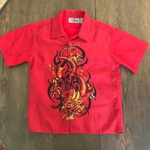 3/$25 Extreme Limit Red Dragon Shirt EUC Size 4/5